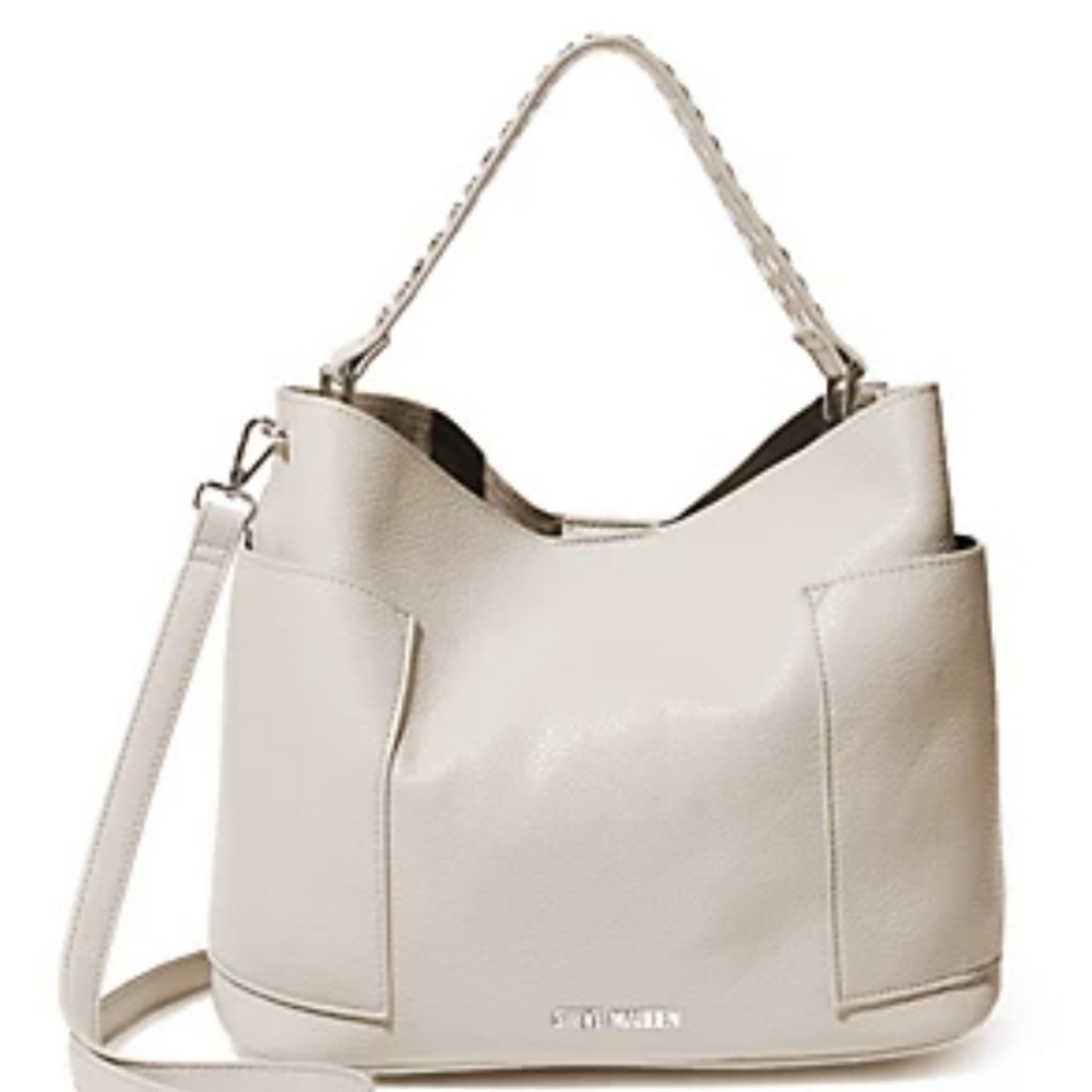 Steve Madden Boho Studded Strap Hobo Bag